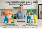 affordable cleaning products offers