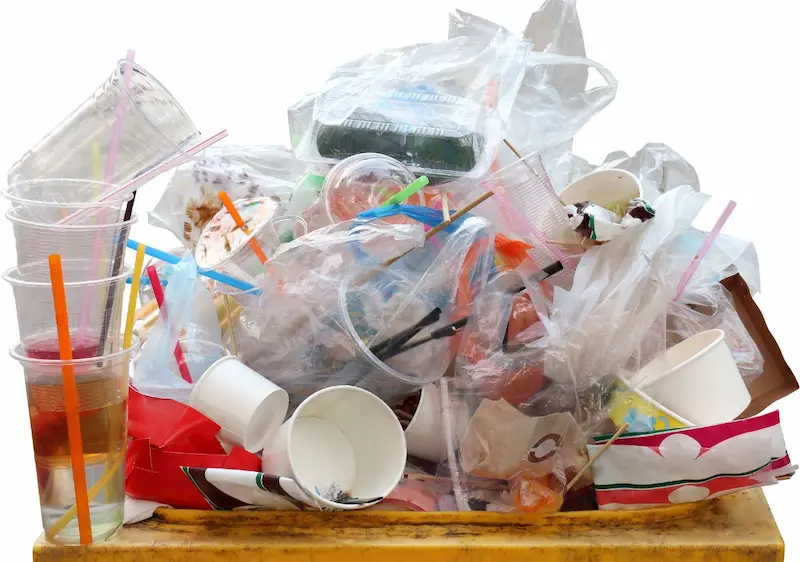 avoid mixing different types of waste