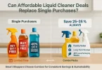discount offers on cleaning products