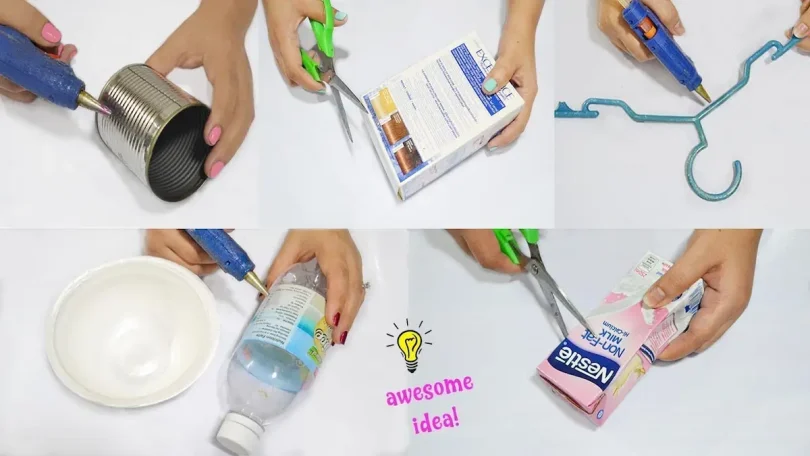 how to recycle waste at home